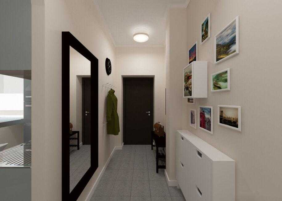 Прихожая для узкого коридора (91 фото): дизайн мебели в длинную прихожую, идеи ремонта в квартире «хрущевке», модульные варианты с зеркалом
