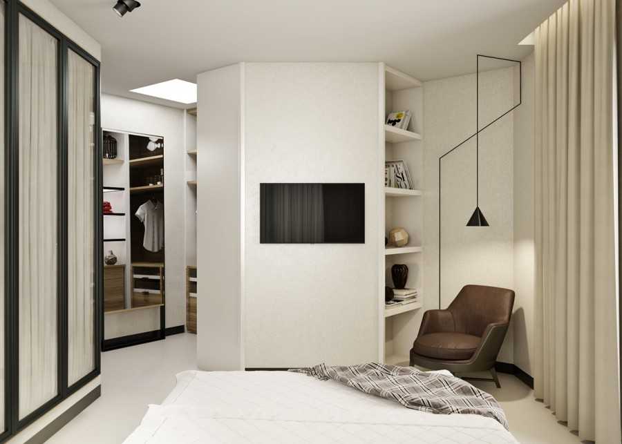 Ниша в спальне (33 фото): из гипсокартона над кроватью, дизайн ниши, как оформить в восточном стиле
