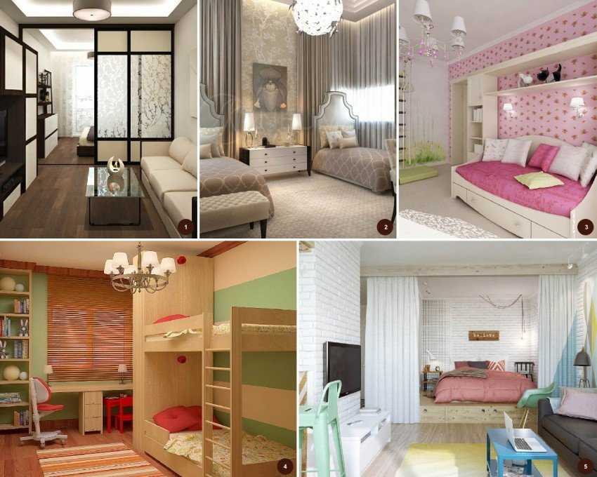 25 интерьеров однокомнатных квартир с детской