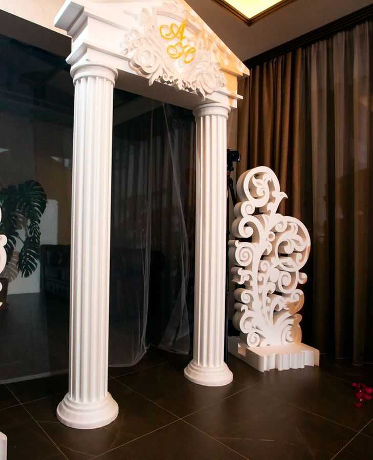 Декоративные колонны: варианты для самостоятельного изготовления | дом мечты