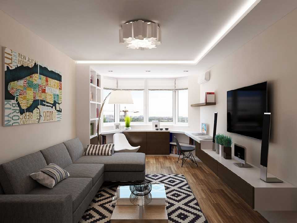 Интересные варианты оформления однокомнатной квартиры площадью 40 кв. м