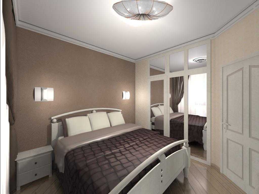 Дизайн спальни площадью 13 кв. м
