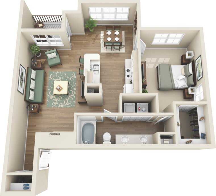 Основные принципы дизайна 3-х комнатной квартиры