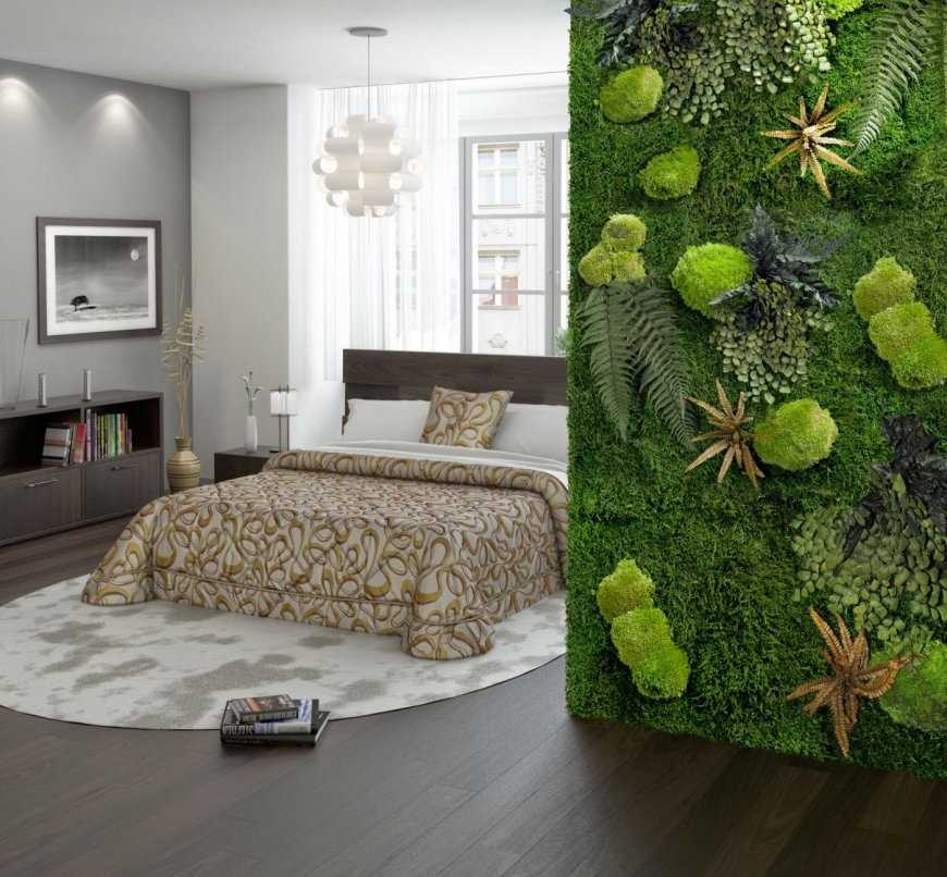 Декоративный натуральный мох в интерьере и для сада: фото и советы по использованию живого мха в интерьере