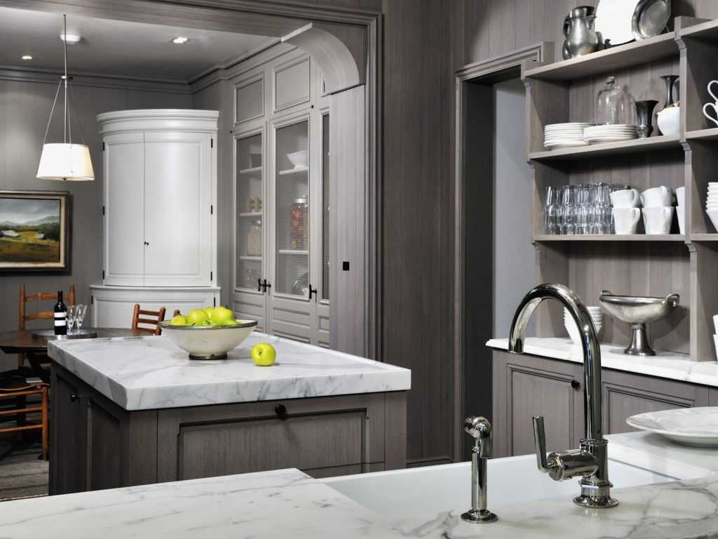Дизайн кухни серого цвета — яркие идеи, стильные решения и лучшие сочетания с иными оттенками (85 фото и видео)