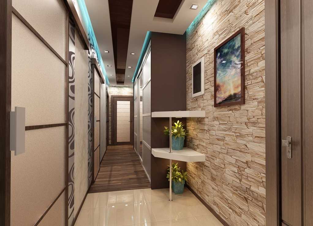 Дизайн коридора в интерьере