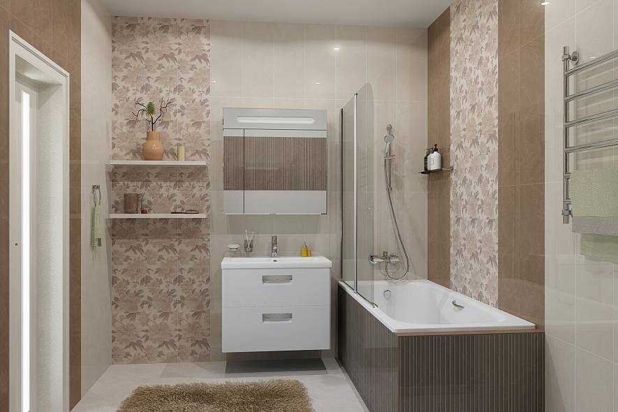 Плитка от керама марацци – лучший выбор для ванной комнаты (+44 фото)