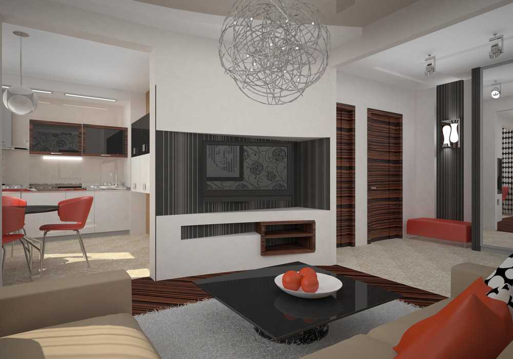 Дизайн квартиры 70 кв. м. [60+ фото] планировки 2,3,4-комнатных