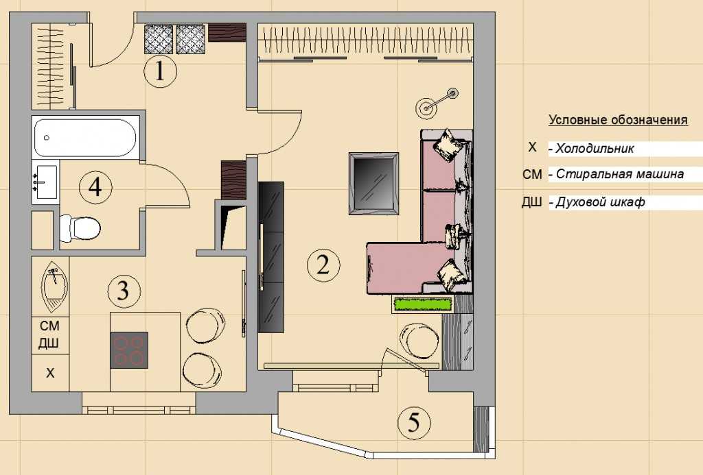 Дизайн однокомнатной квартиры площадью 42 кв. м – непростая задача. Интересные проекты для оформления помогут выбрать подходящий вариант декора пространства. Какие стили для этого подойдут и как избежать ошибок при оформлении