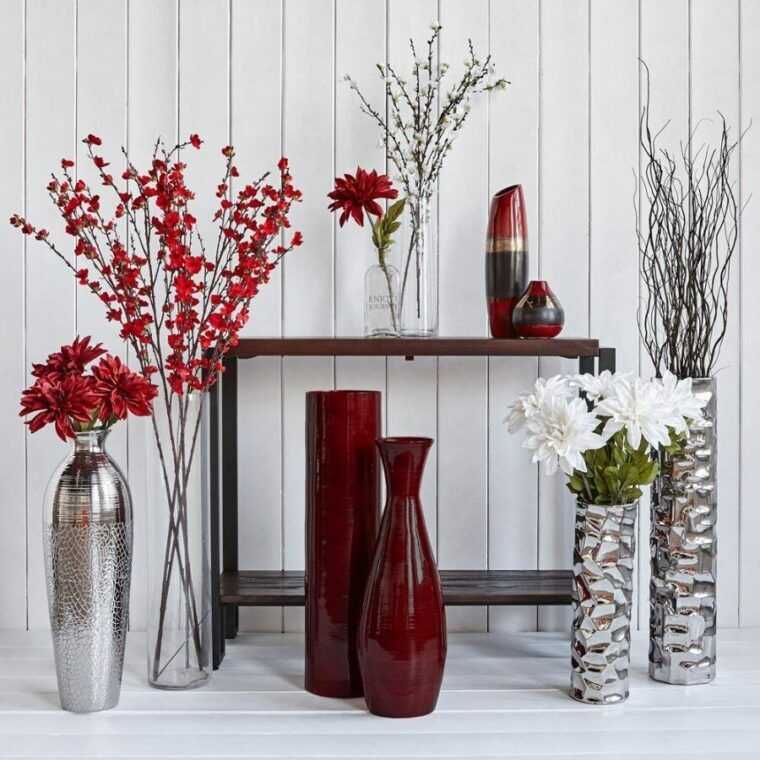 Большие вазы в интерьере: формы, варианты наполнения и 80 роскошных идей для дома