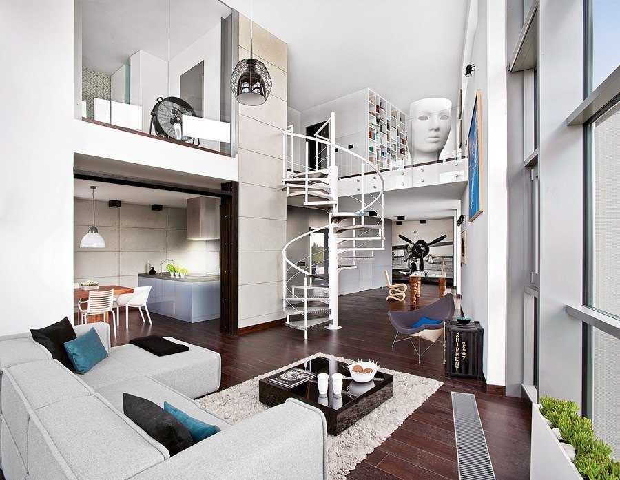 Дизайн двухуровневой квартиры: интересные варианты