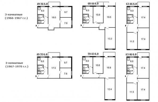 Трехкомнатная квартира (62 фото): дизайнерский ремонт, проекты для 3-комнатной квартиры в «хрущевке», варианты дизайна