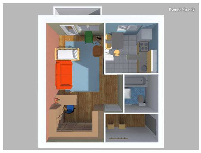 Перепланировка 3-х комнатной квартиры в хрущевке и в панельном доме: грамотно преображаем пространство вокруг себя