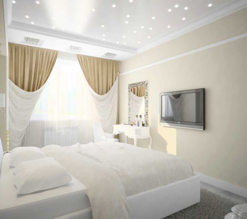 Дизайн спальни-гостиной 15 кв. м (68 фото): интерьер комнаты 3х5 метров и 14 кв. м