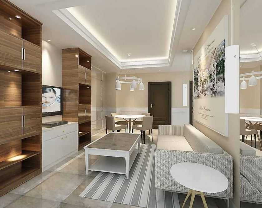 Дизайн квартиры-студии - современные идеи 2021 (50 фото): кухня-студия площадью 28 кв. м.