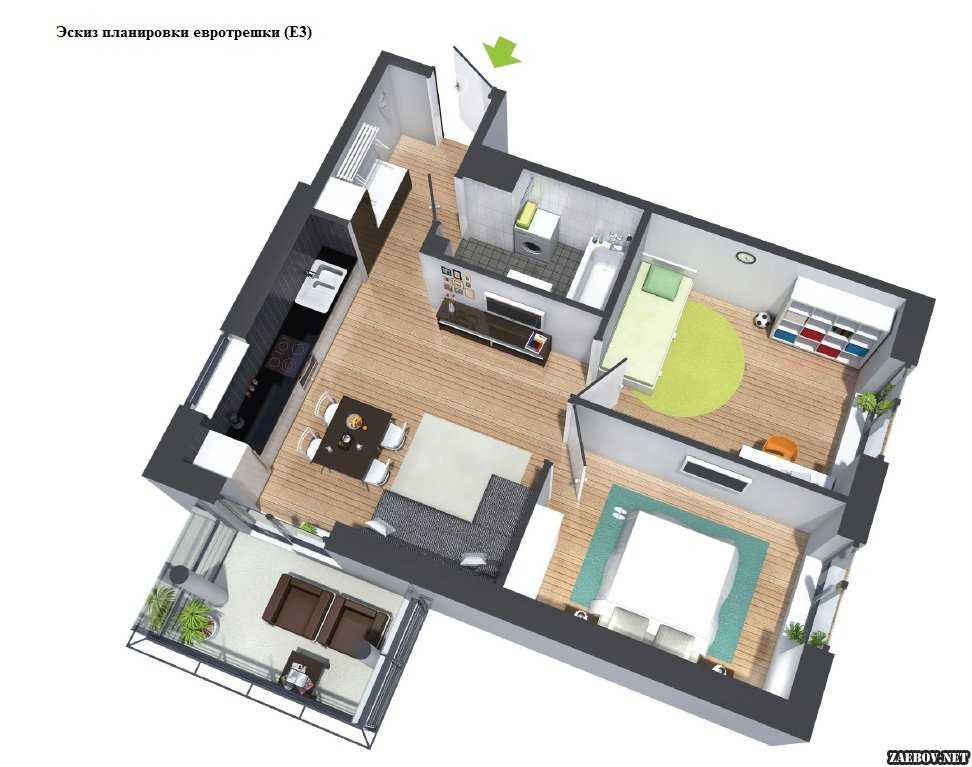 Планировка двухкомнатной квартиры 37 кв м фото
