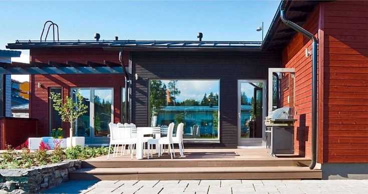 Проекты домов с плоской крышей: особенности современных частных одноэтажных коттеджей