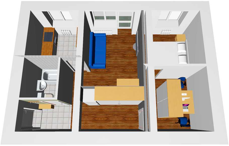 Перепланировка 3-комнатной квартиры (68 фото): перепланировка квартиры 56 кв. м и другой площади в «хрущевке», в кирпичном и панельном доме