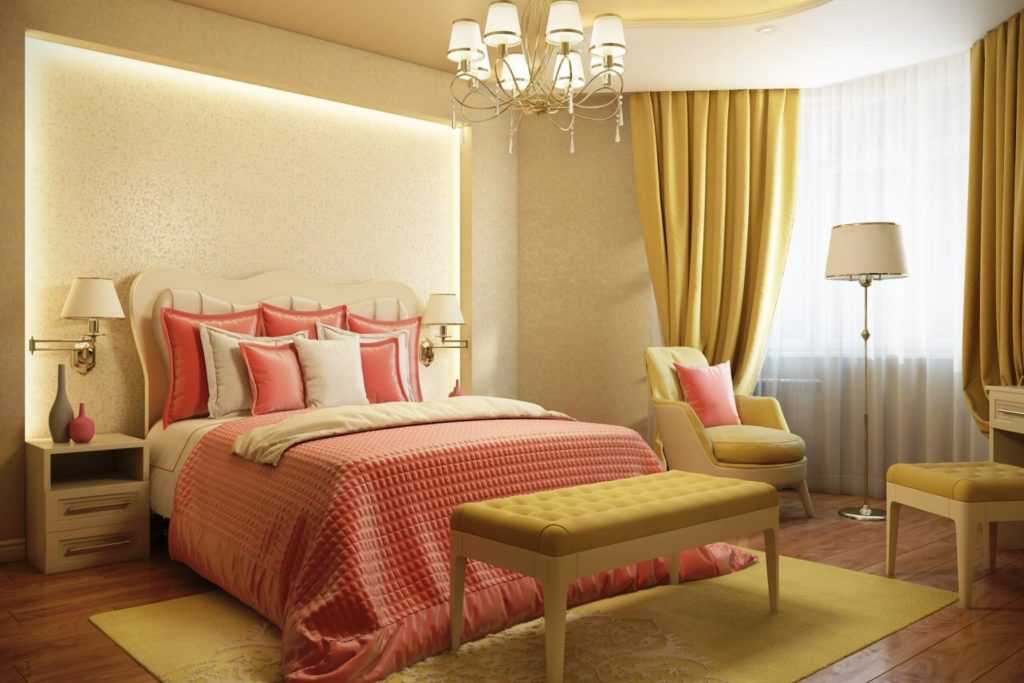 Спальня в розовых тонах: идеи, оригинальные сочетания, идеи дизайна интерьера