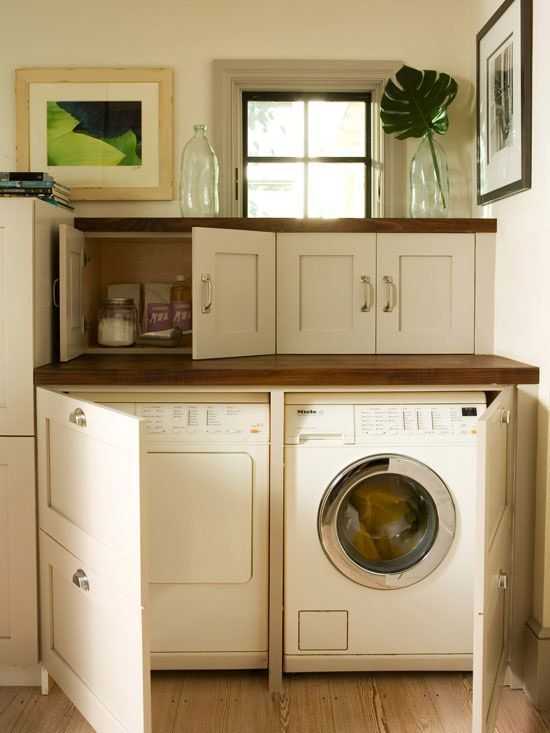 Кухня со стиральной машиной (45 фото): машинка под столешницей и в угловом кухонном гарнитуре. как машину спрятать в интерьере маленькой кухни с холодильником?