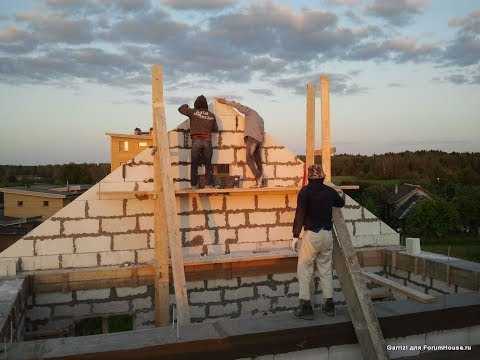 Как правильно сделать фронтон крыши своими руками - инструкция