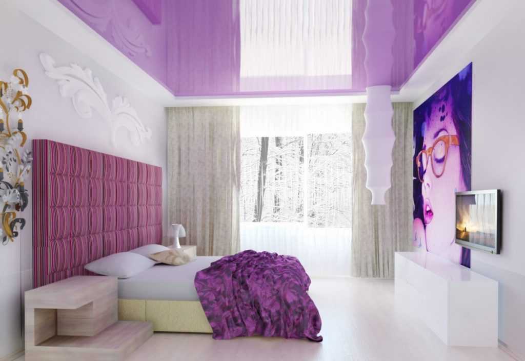 Сиреневая спальня (72 фото): идеи дизайна интерьера спальни в сиренево-розовых тонах и с разными оттенками