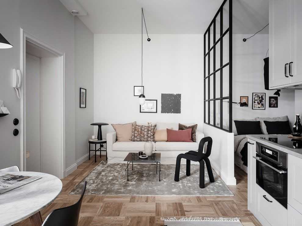 Дизайн квартиры 57 кв. м. – 5 проектов с фото и планировками