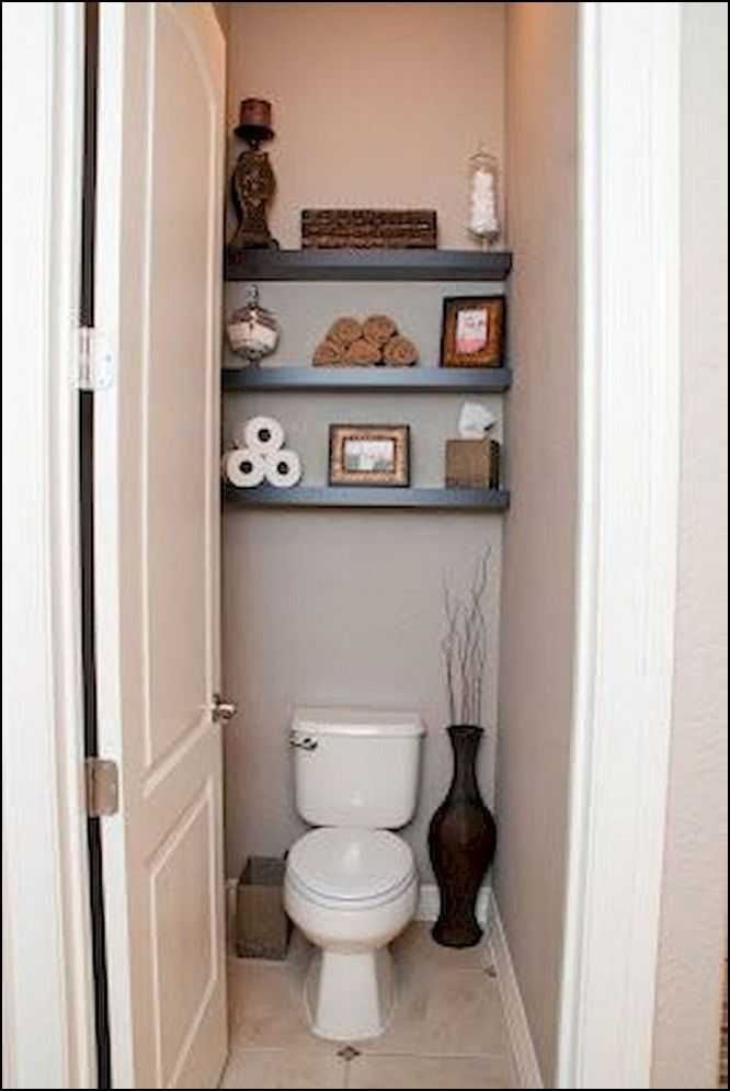 Полки в туалете за унитазом (34 фото): дизайн ниши и стеллажа своими руками, как сделать полочки рядом, идеи и чертежи