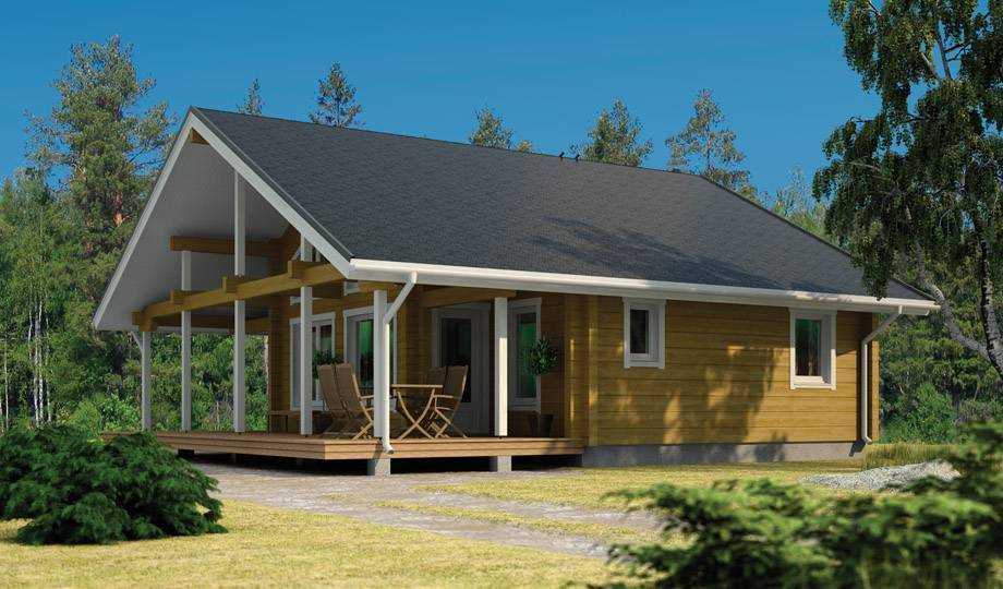 Одноэтажные финские деревянные дома: особенности проектов и их стоимость