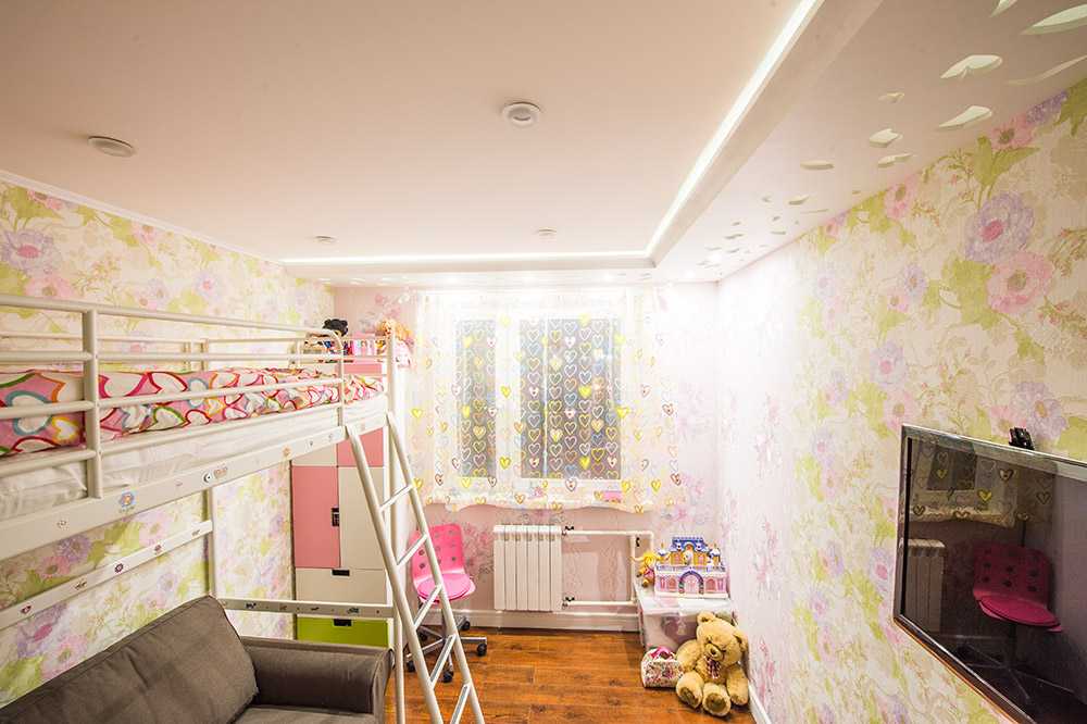 Натяжной потолок в детскую комнату для мальчика (51 фото): для подростка