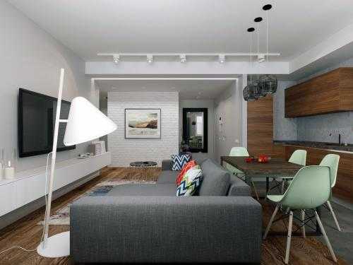 Дизайн квартиры 60 кв м | планировки квартир от 60 м