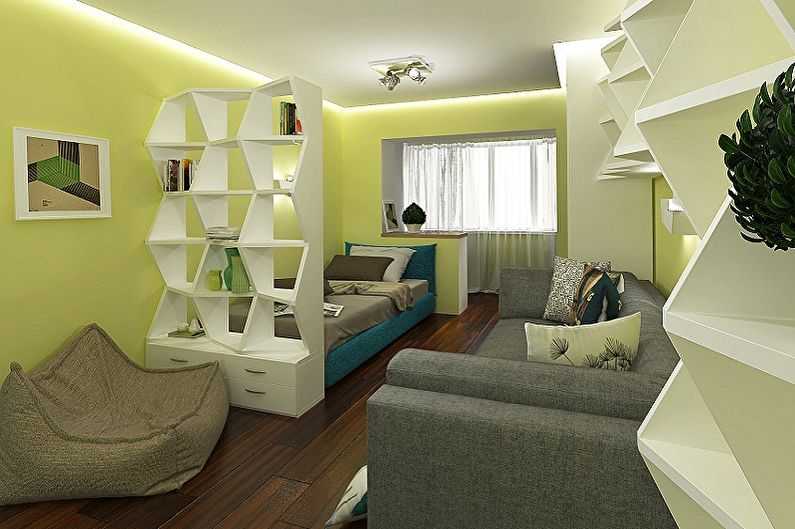 Как расставить мебель в однокомнатной квартире правила и варианты расстановки
