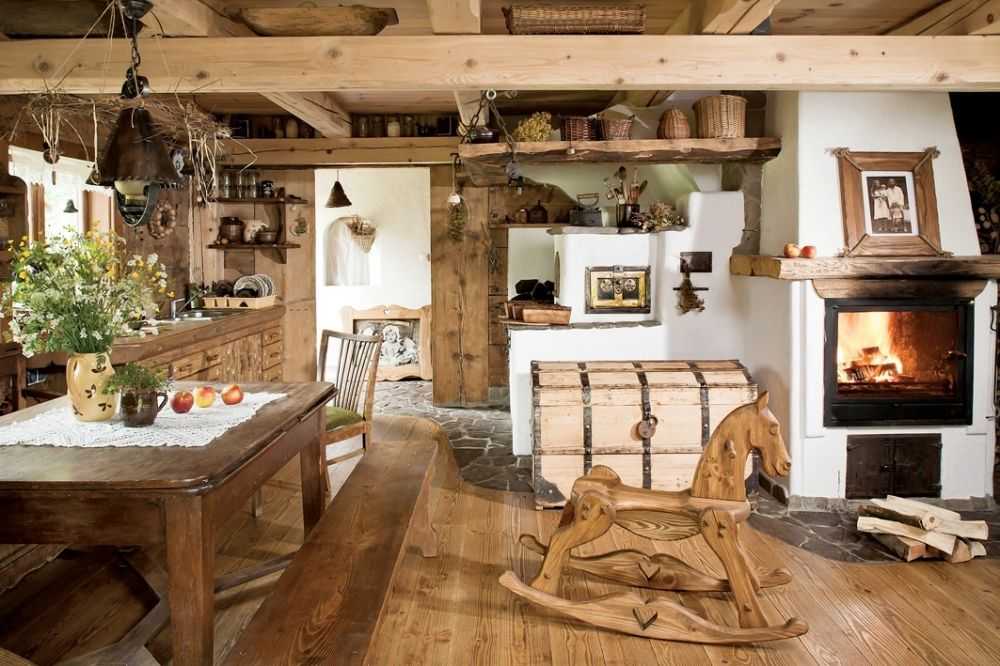 Интерьер внутри деревенского дома (64 фото): внутренняя планировка сельского дома, дизайн дачи в деревне