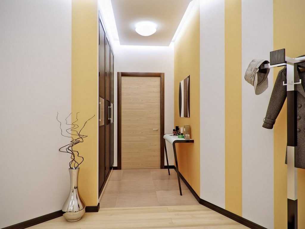 Специальный дизайн для узкого коридора