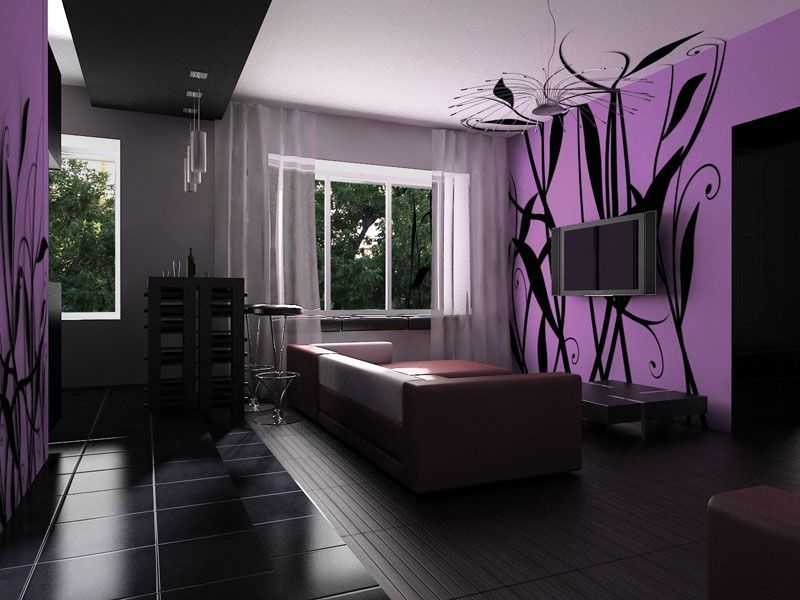 Темный пол в интерьере квартиры: особенности, дизайн, сочетание, 65 фото