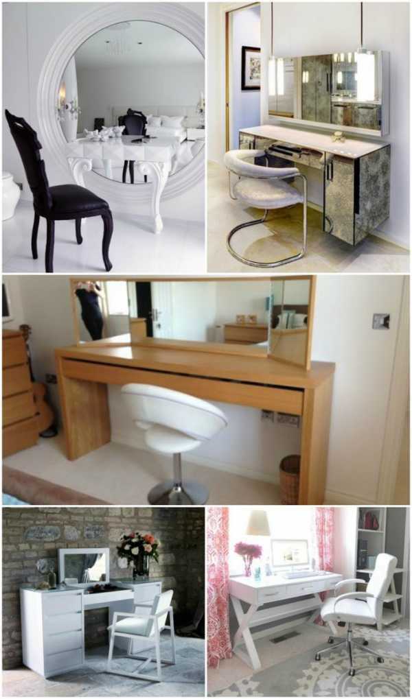 Красивые туалетные столики с зеркалом, 40 фото. красивые интерьеры и дизайн