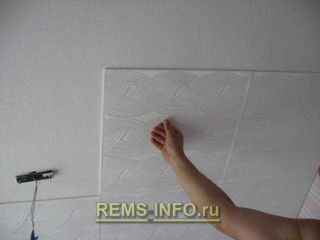 Пенопластовые плиты на потолок - виды, порядок отделки