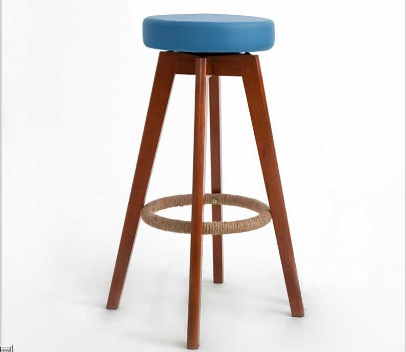 Полубарные стулья — дизайнерские варианты в стиле лофт, прозрачные модели, табурет высотой 65 см из дерева, размеры крутящегося кресла