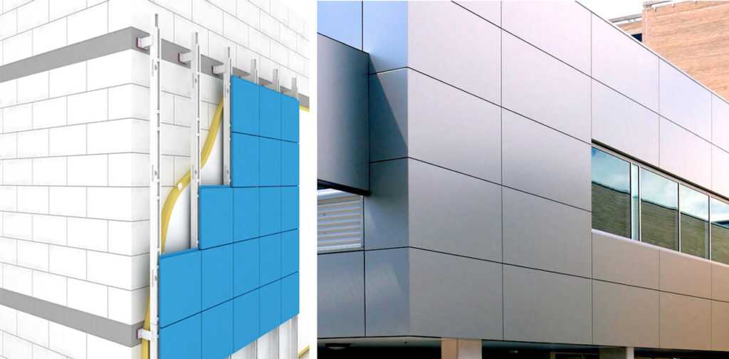 Навесные вентилируемые фасады: универсальное решение для наружной отделки