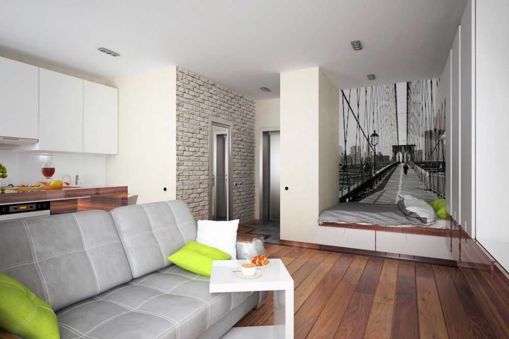 Дизайна зала с балконом в хрущевке: 24 примера организации пространства с фото