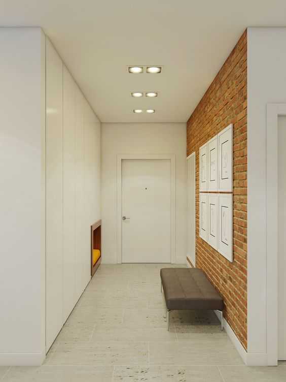 Дизайн длинного коридора (90 фото): интересные идеи интерьера прихожей в трехкомнатной квартире и других, необычные дизайнерские решения по мебели