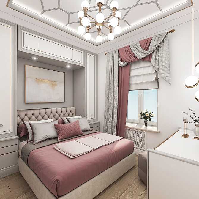 Дизайн маленькой спальни 9 кв. м может быть разным. Как обставить спальню в широком помещении Как создать лучший реальный дизайн интерьера комнаты с балконом О чем нужно помнить, выбирая подходящие варианты