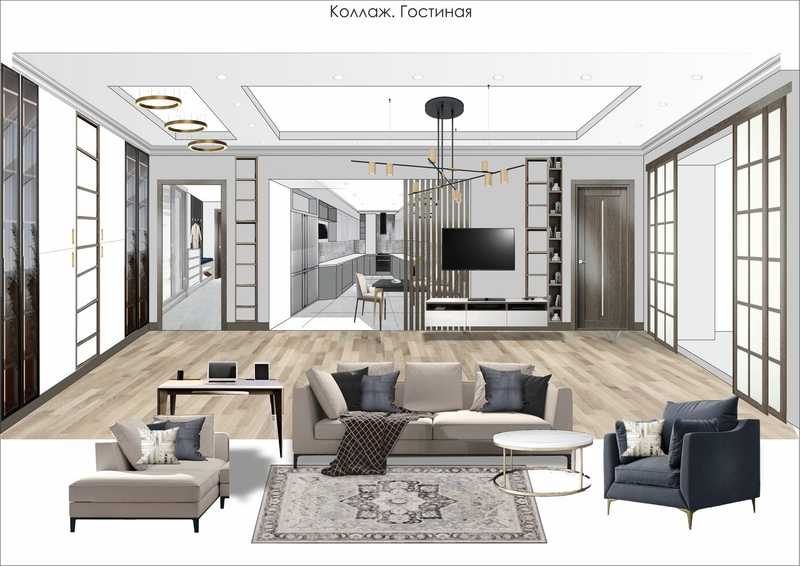 Дизайн 2-комнатной квартиры площадью 60 кв. м (70 фото): создаем интерьер, особенности проекта «распашонки» в панельном доме и другие варианты