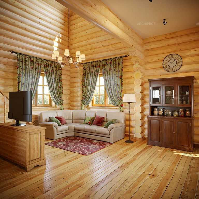 Внутренняя отделка деревянного дома (123 фото): дизайн внутри помещения, декор из бруса для второго этажа, вариант оформления из старого бревна в современном стиле