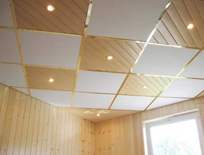 Потолок на кухне из пластиковых панелей: дизайн потолка из пвх, отделка своими руками