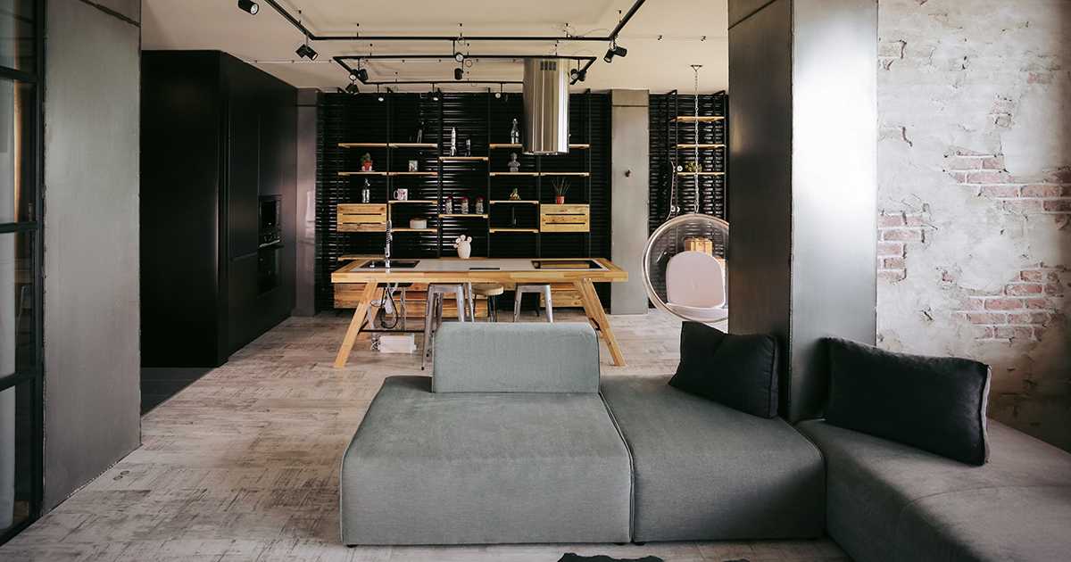 Квартира-студия в стиле лофт: советы профессиональных дизайнеров