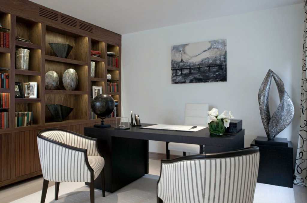 Какой дизайн интерьера выбрать для кабинета в доме?