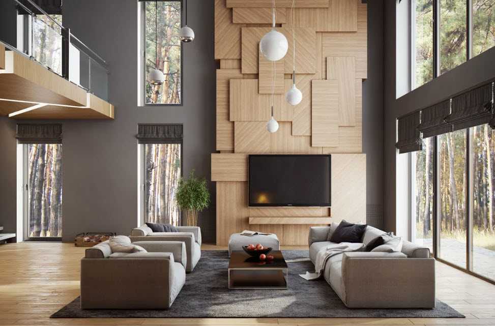 Дизайн спальни-гостиной 17 кв. м (48 фото): дизайн-проект интерьера комнаты