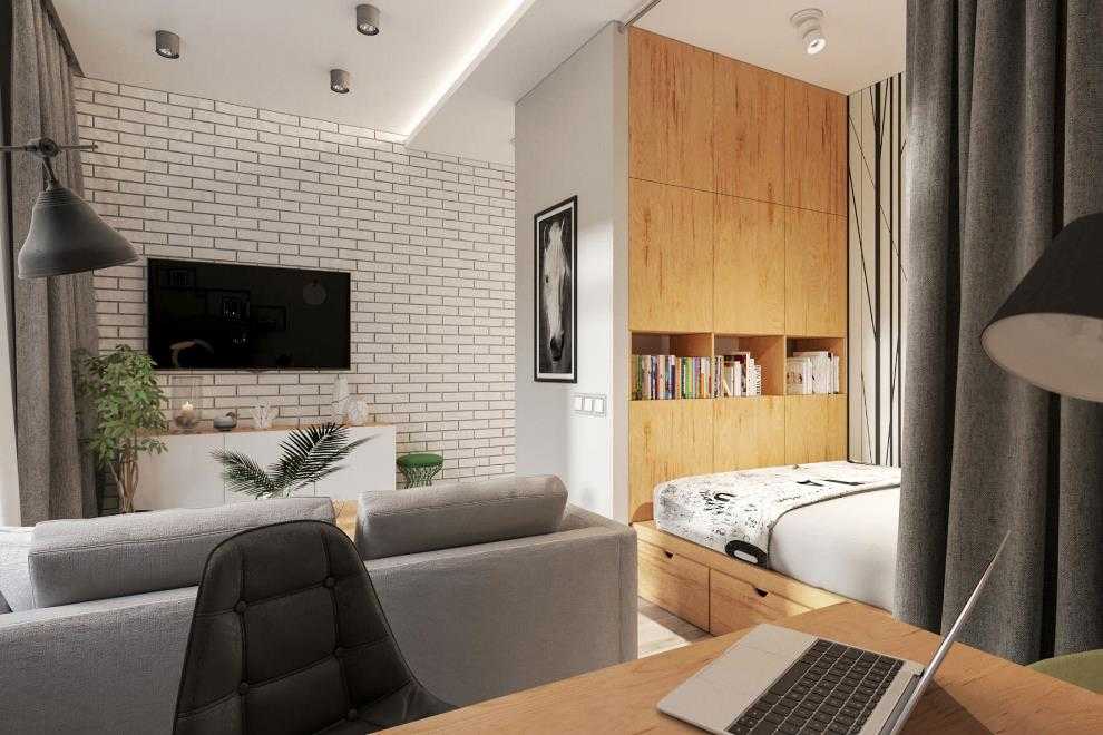 Дизайн 2-комнатной квартиры площадью 50 кв. м (58 фото): планировка интерьера двухкомнатной квартиры в панельном доме, особенности ремонта евродвушки
