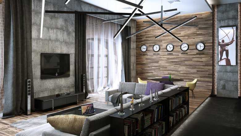 Светильники в стиле лофт в дизайне интерьера (50 фото) — дизайн и ремонт в квартире и доме